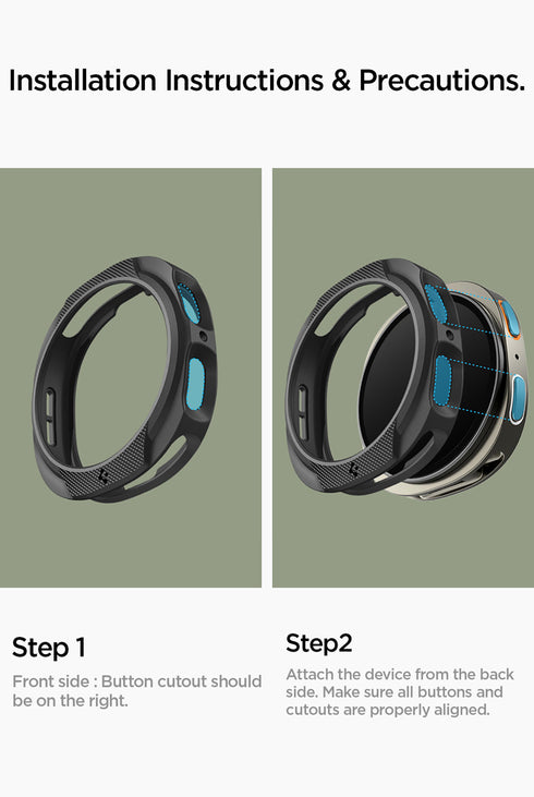 Spigen Samsung Galaxy Watch 8 (40mm) Case Liqudi Air