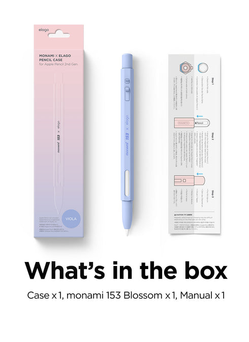 elago Apple Pencil (2nd Gen) Case Monami