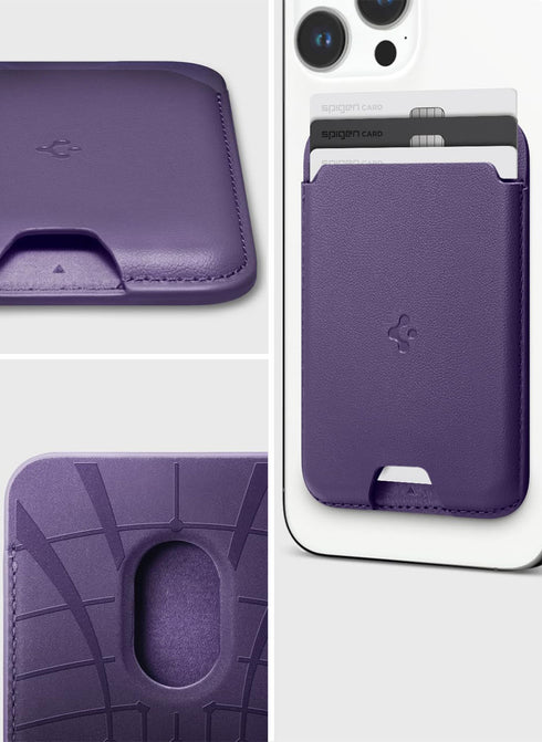 Spigen Magnetic Wallet 3 Cards Holder Valentinus (MagFit)
