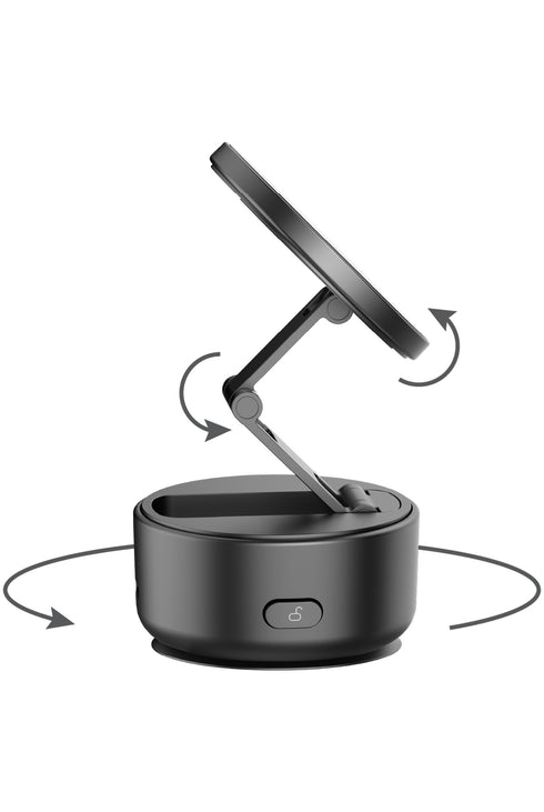 Momax 1-Snap Go 360° Auto-Suction Foldable Magnetic Phone Stand