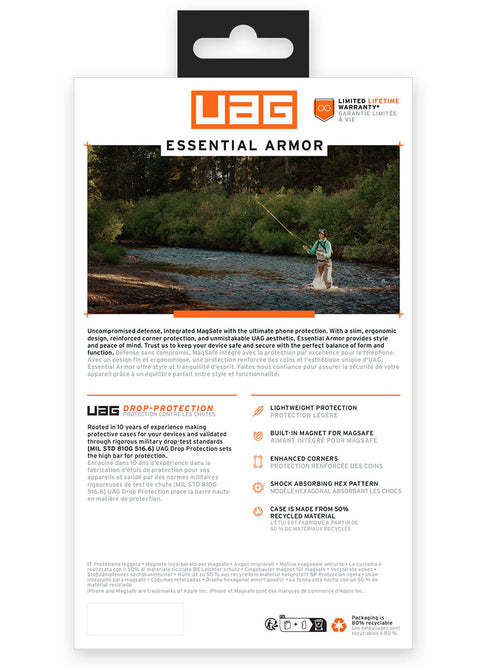 UAG iPhone 15 PRO Case Essential Armor (MagSafe)