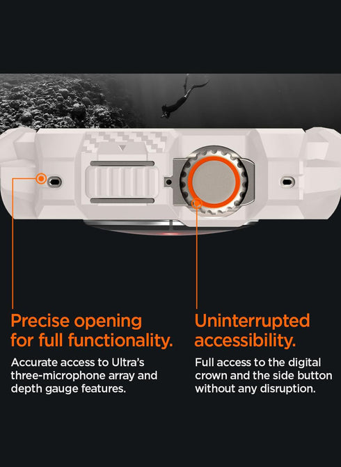 Spigen Apple Watch ULTRA (49mm) Band with Case Rugged Armor PRO