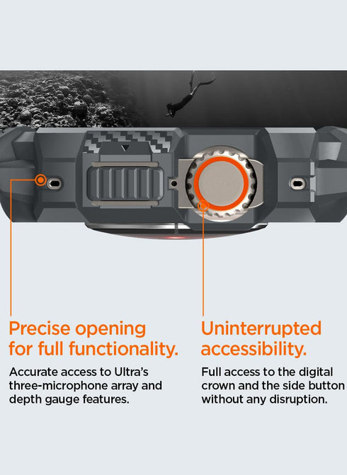 Spigen Apple Watch ULTRA (49mm) Band with Case Rugged Armor PRO