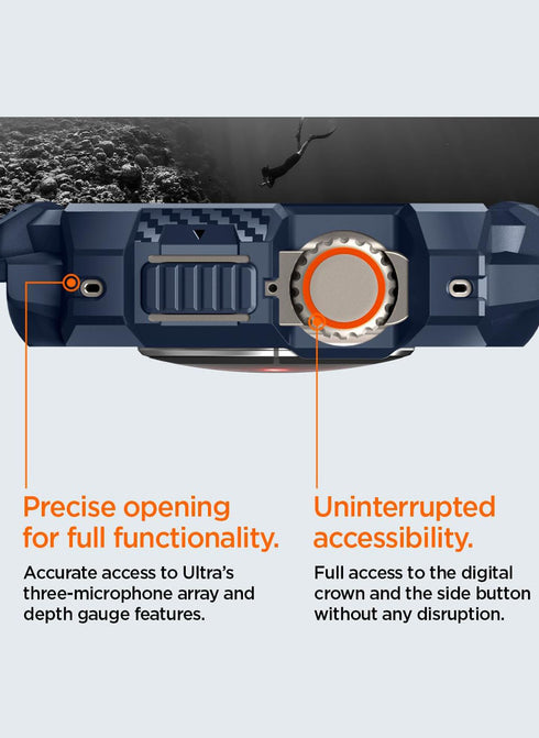 Spigen Apple Watch ULTRA (49mm) Band with Case Rugged Armor PRO