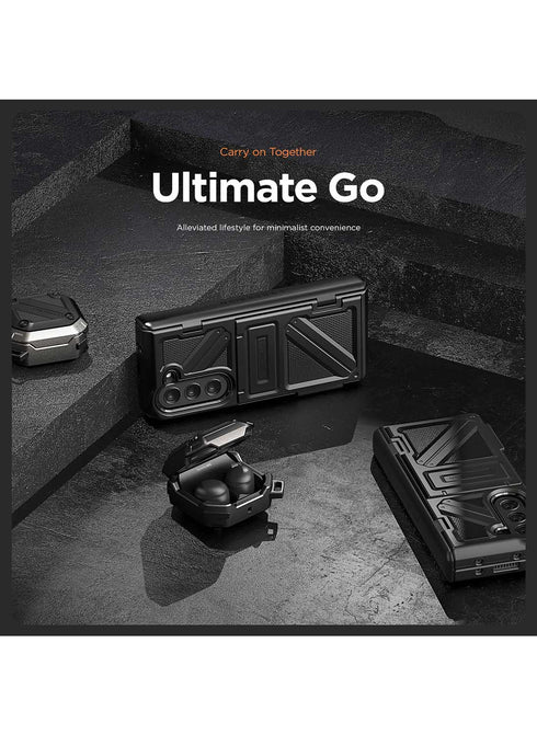 VRS Design Samsung Galaxy Z Fold 5 Case Terra Guard Ultimate GO with FRONT Screen Protector