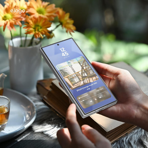 elago Samsung Galaxy Z Fold 7 Tempered Glass Screen Protector Flex Window