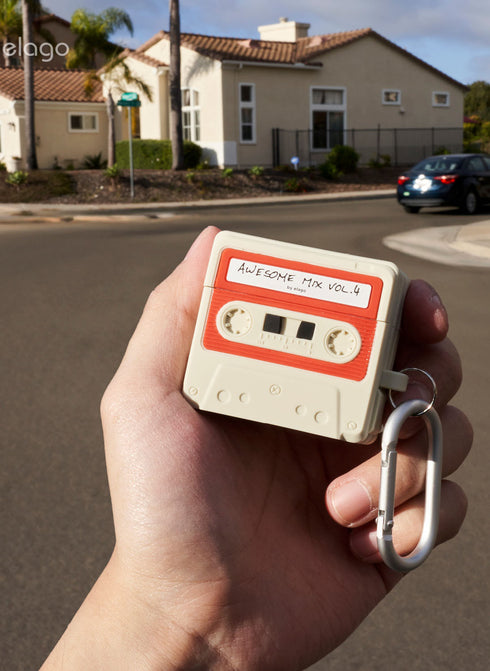 elago AirPods 4 Case Casette Tape
