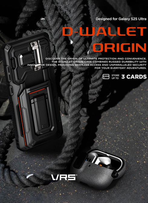 Spigen Samsung Galaxy S25 ULTRA Case D-Wallet Origin