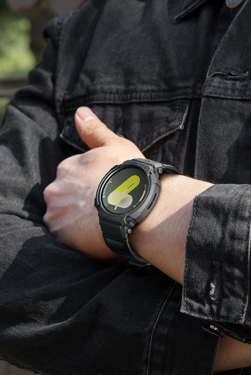 Spigen Samsung Galaxy Watch 8 (44mm) Band with Case Rugged Armor Pro