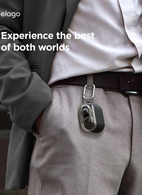 elago Samsung Galaxy Buds 3 / 3 PRO Case Duo Hang with Carabiner