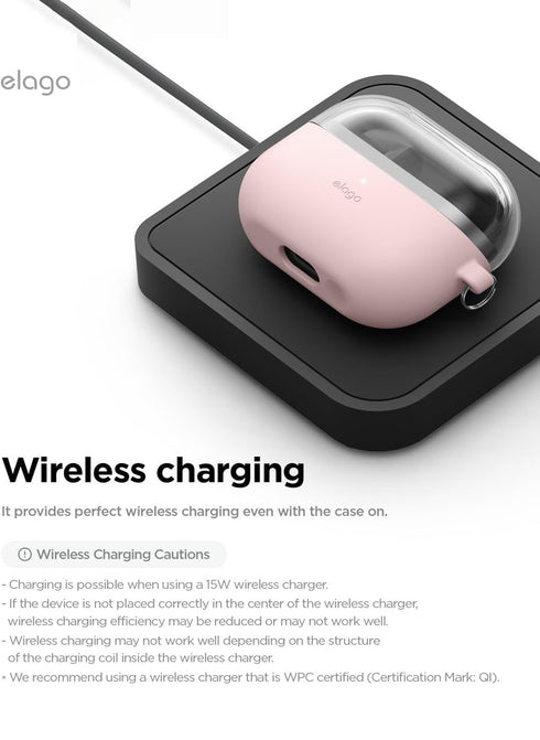 elago Samsung Galaxy Buds 3 / 3 PRO Case Duo Hang with Carabiner