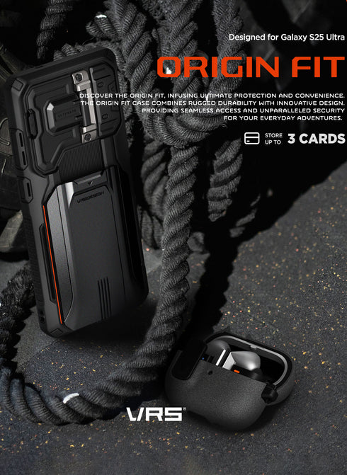 VRS Design Samsung Galaxy S25 ULTRA Case D-Wallet Origin Fit