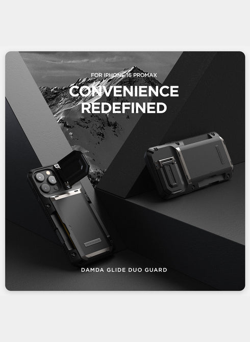 VRS Design iPhone 16 Pro MAX Case Damda Glide Duo Guard