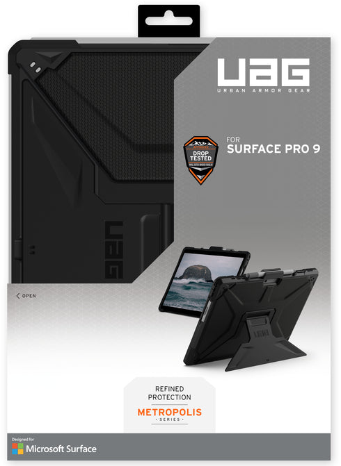 UAG Microsoft Surface PRO 11/10/9 Case Metropolis with Pencil Holder