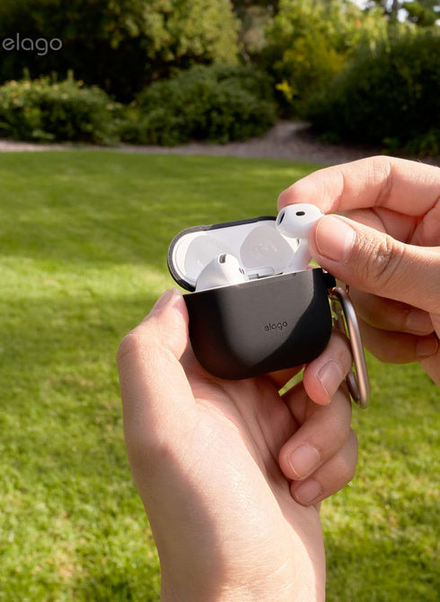 elago AirPods 4 Case Silicone Hang