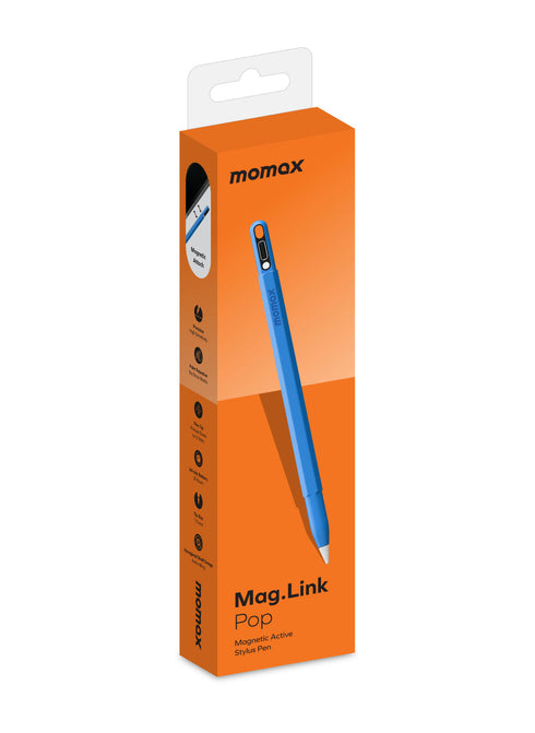 Momax MAG Link Pop Magnetic Active Stylus Pen easy charging via USB-C