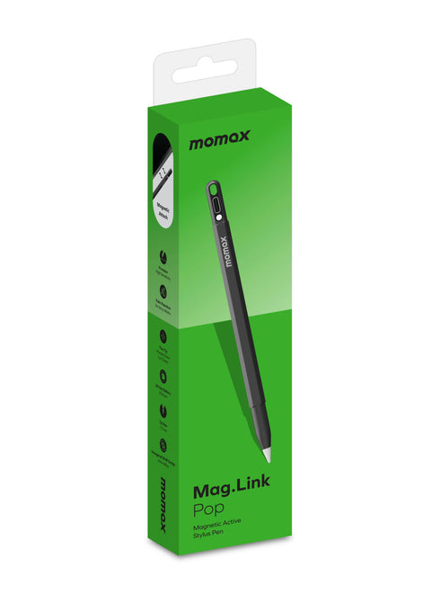 Momax MAG Link Pop Magnetic Active Stylus Pen easy charging via USB-C