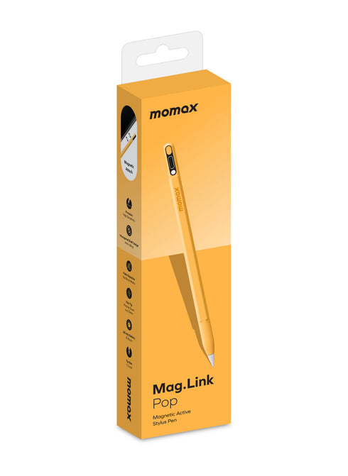 Momax MAG Link Pop Magnetic Active Stylus Pen easy charging via USB-C