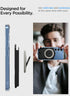 Spigen Samsung Galaxy S26 / S25 series Dual-Side Magnetic Wallet 3 Cards Holder Valentinus (MagFit Plus)