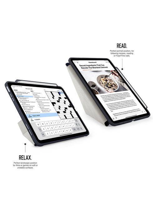 Pipetto iPad Air 13" M2 (2024) Case Origami No. 3 with Pencil Slot