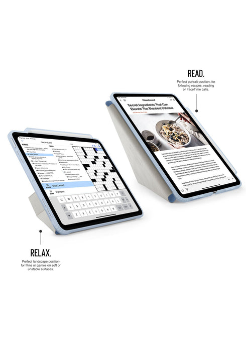 Pipetto iPad Air 13" M2 (2024) Case Origami No. 3 with Pencil Slot