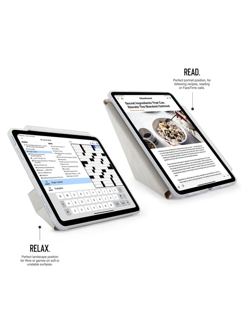 Pipetto iPad Air 13" M2 (2024) Case Origami No. 3 with Pencil Slot