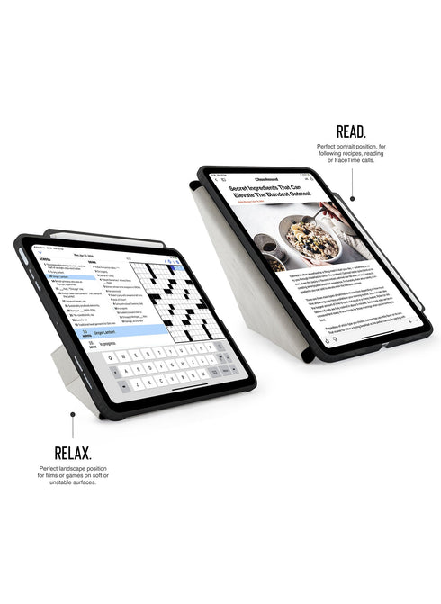 Pipetto iPad Air 13" M2 (2024) Case Origami No. 3 with Pencil Slot