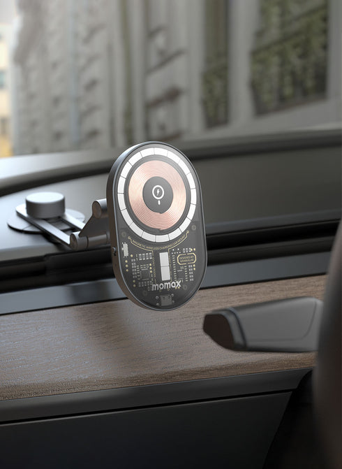 Momax Tesla Model 3 / Y (CM20GS) Q.Mag Mount3x 15W Magnetic Qi Wireless Charging