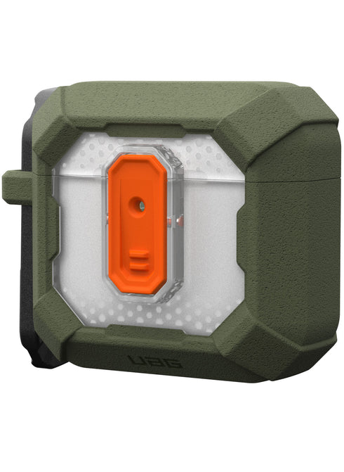 UAG AirPods 4 Case Plasma with Secure Lock & Carabiner