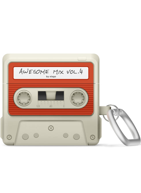 elago AirPods 4 Case Casette Tape