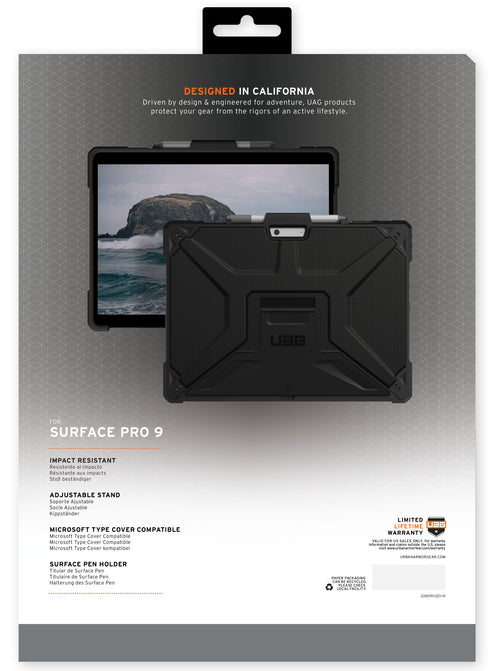 UAG Microsoft Surface PRO 11/10/9 Case Metropolis with Pencil Holder