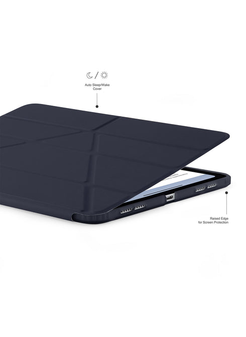 Pipetto iPad Air 13" M2 (2024) Case Origami No. 3 with Pencil Slot