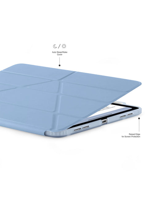 Pipetto iPad Air 13" M2 (2024) Case Origami No. 3 with Pencil Slot