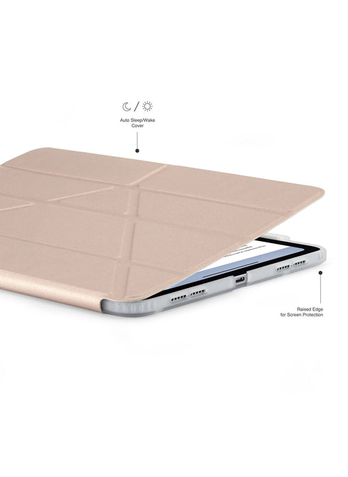 Pipetto iPad Air 13" M2 (2024) Case Origami No. 3 with Pencil Slot