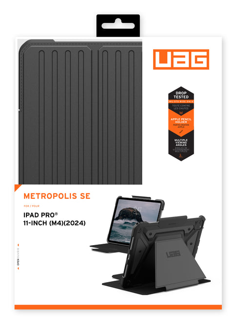 UAG iPad Pro 11" M4 (2024) Case Metropolis SE with Pencil Holder