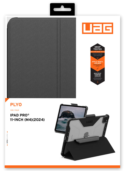 UAG iPad Pro 11" M4 (2024) Case Plyo with Pencil Holder