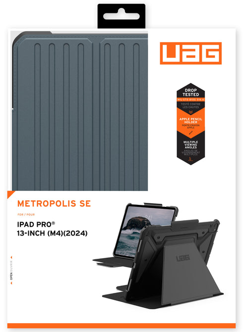 UAG iPad Pro 13" M4 (2024) Case Metropolis SE with Pencil Holder