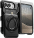 VRS Design iPhone Duo Case Damda Glide Hybrid with Screen Protector (2 Card Wallet Holder and Kickstand)