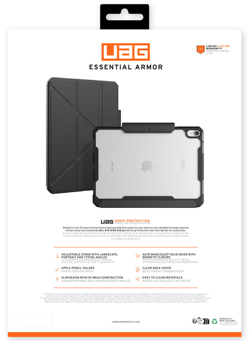 UAG iPad Air 11" M2 (2024) Case Essential Armor with Pencil Holder