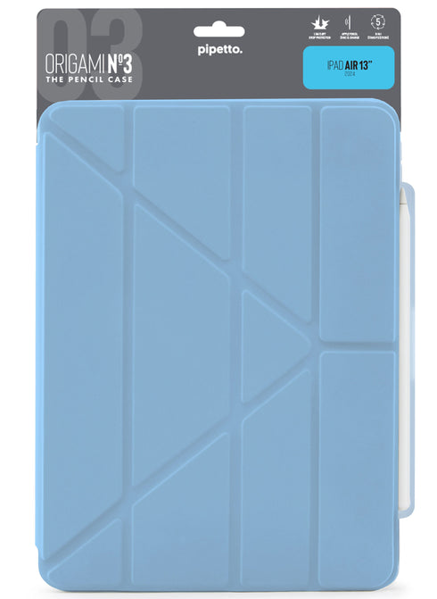 Pipetto iPad Air 13" M2 (2024) Case Origami No. 3 with Pencil Slot