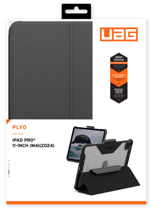 UAG iPad Pro 11" M4 (2024) Case Plyo with Pencil Holder