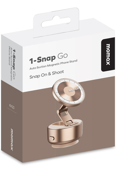 Momax 1-Snap Go 360° Auto-Suction Foldable Magnetic Phone Stand
