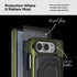 VRS Design iPhone Duo Case Damda Glide Hybrid with Screen Protector (2 Card Wallet Holder and Kickstand)