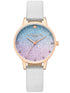 Olivia Burton The Sea Shimmer, Blue Dial Pearl Leather Strap (30mm)