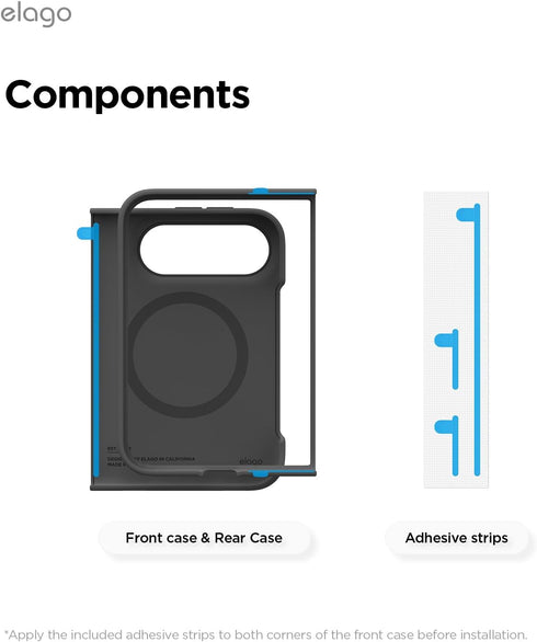 elago iPhone Duo Case Magnetic Silicone (MagSafe Compatible)
