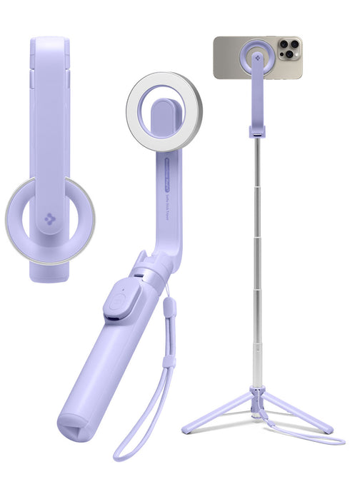 Spigen MagSafe 24" Extendable Selfie Stick Tripod Stand with Bluetooth Remote
