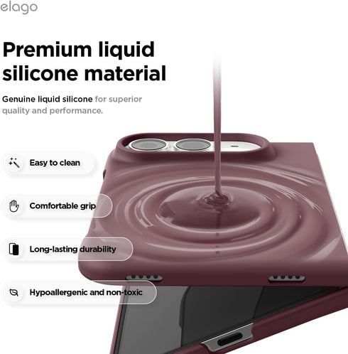 elago iPhone Duo Case Magnetic Silicone (MagSafe Compatible)
