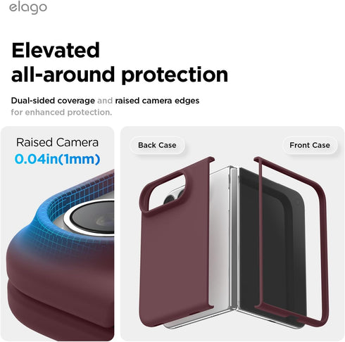 elago iPhone Duo Case Magnetic Silicone (MagSafe Compatible)