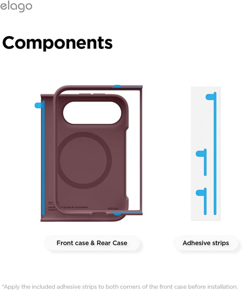 elago iPhone Duo Case Magnetic Silicone (MagSafe Compatible)