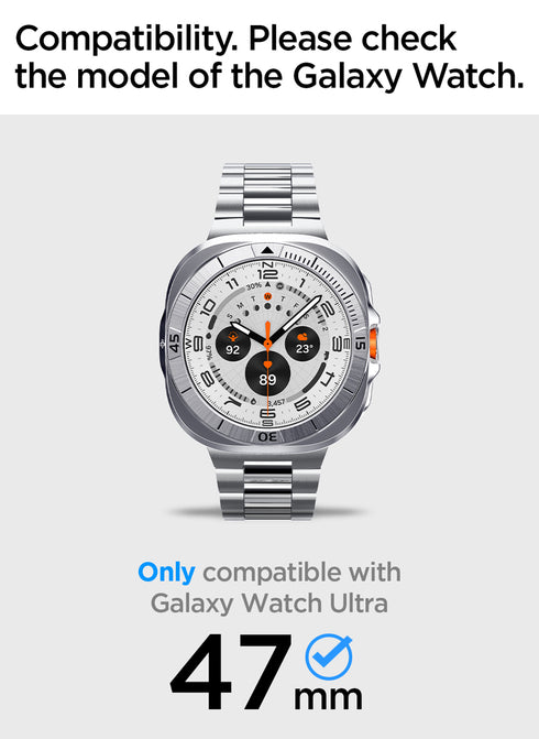Spigen Samsung Galaxy Watch ULTRA (47mm) Bezel Ring Protector Bezel Tune PRO